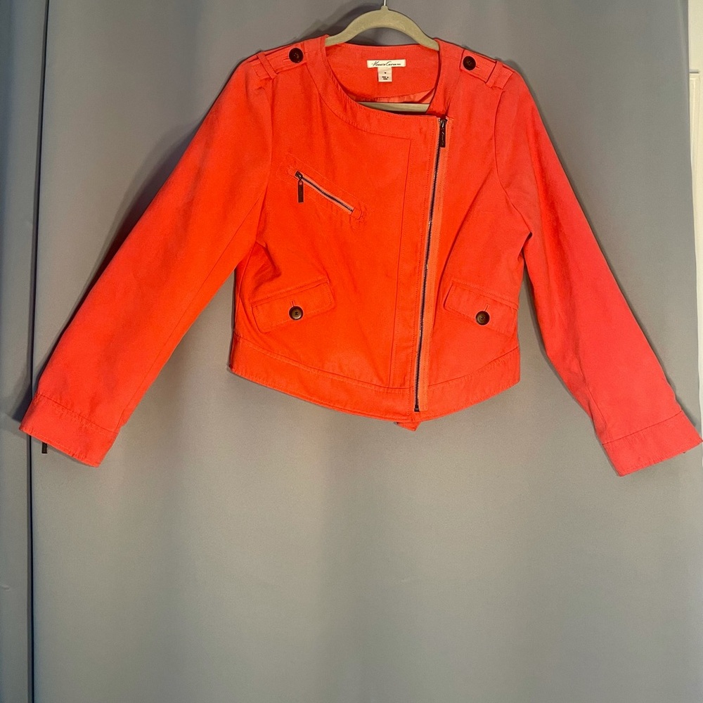 Kenneth Cole New York Red Jacket ❤️ Red spring/fall jacket. Super cute